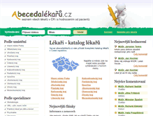 Tablet Screenshot of abecedalekaru.cz